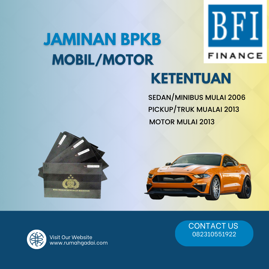 Gadai BPKB Mobil Duri Kosambi Jakarta Barat
