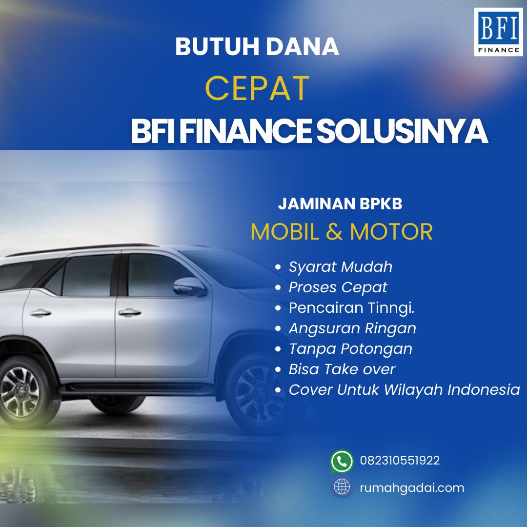 Gadai BPKB Mobil Koja Jakarta utara