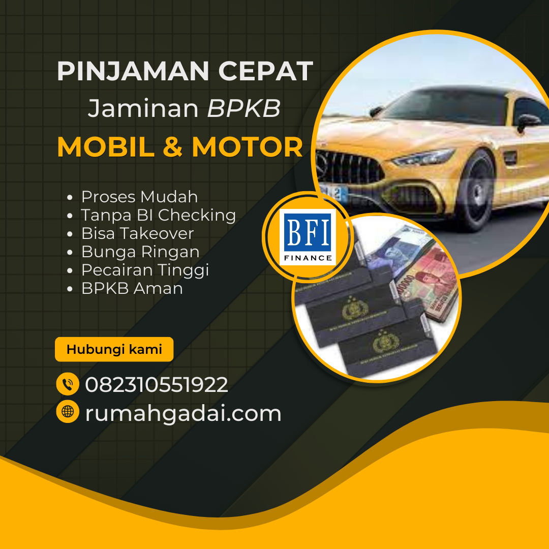 Gadai BPKB Mobil Cipulir Jakarta Selatan