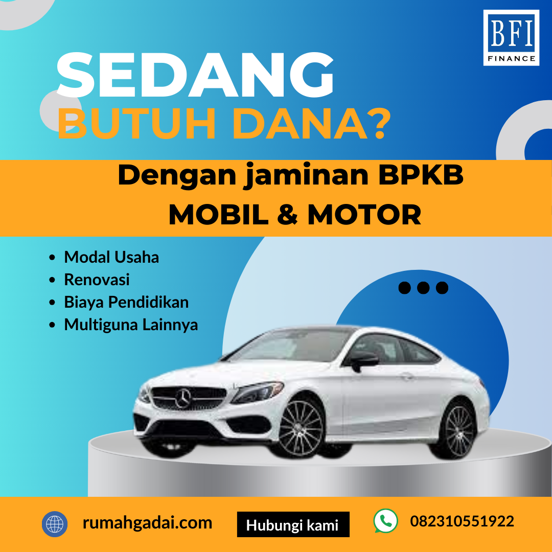 Gadai BPKB Mobil Pancoran Jakarta Selatan