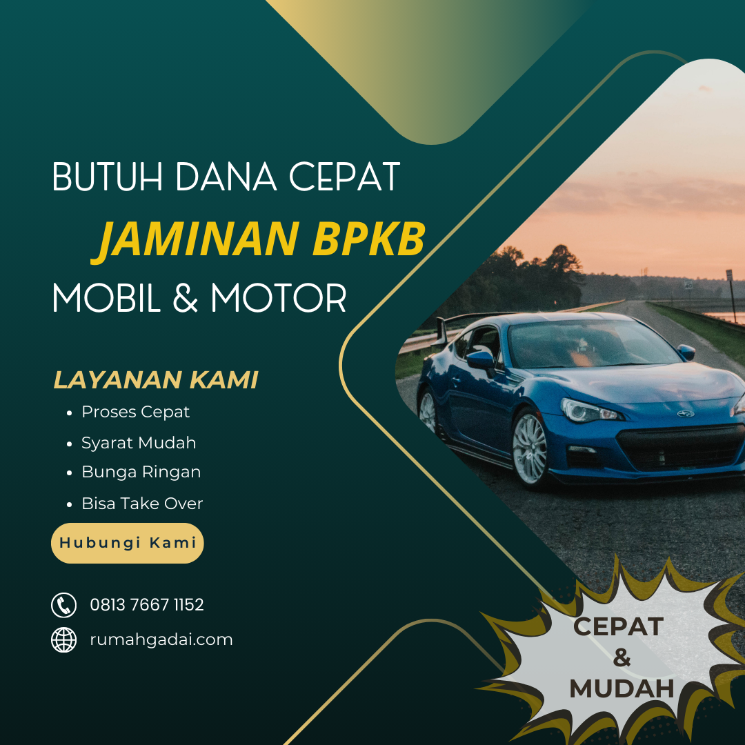 Gadai BPKB Mobil Pajang Tangerang Kota